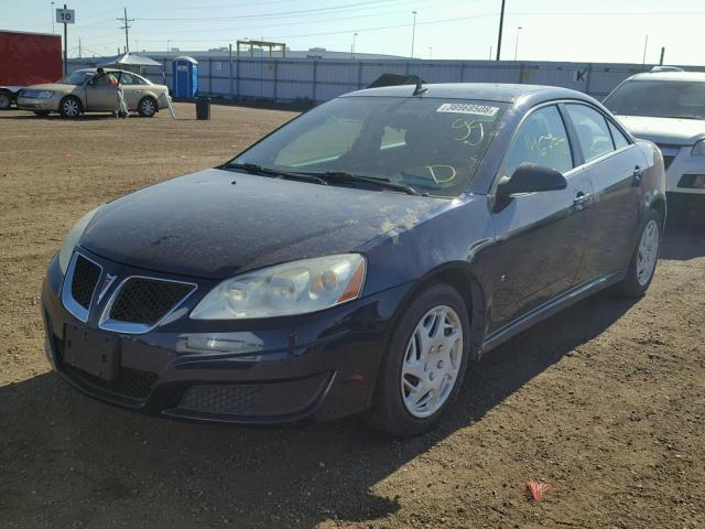 1G2ZJ57BX94268749 - 2009 PONTIAC G6 BLUE photo 2