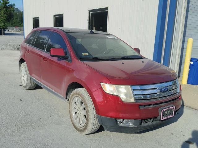 2FMDK49C67BB55057 - 2007 FORD EDGE SEL P RED photo 1