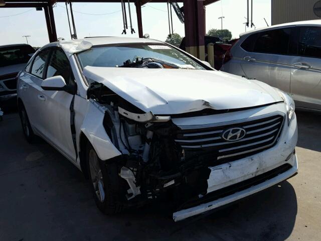 5NPE24AF6GH398970 - 2016 HYUNDAI SONATA SE WHITE photo 1