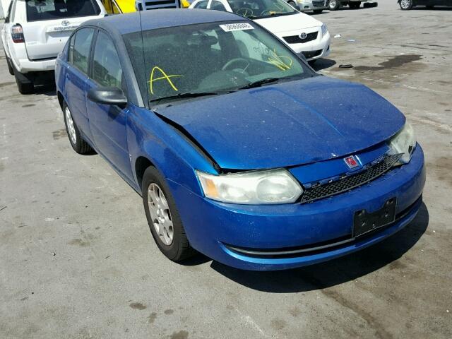 1G8AJ52FX3Z124593 - 2003 SATURN ION LEVEL BLUE photo 1