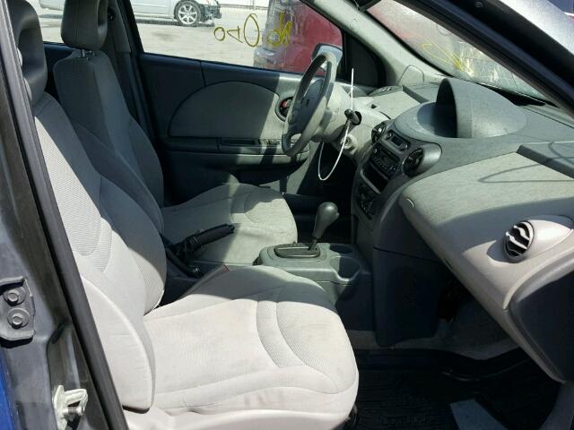 1G8AJ52FX3Z124593 - 2003 SATURN ION LEVEL BLUE photo 5