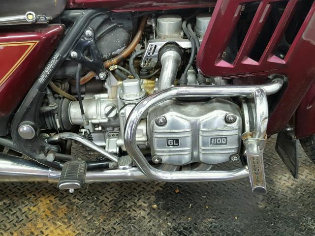 1HFSC0221DA312557 - 1983 HONDA GL1100 A RED photo 5