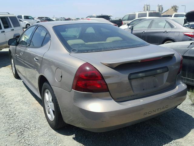 2G2WP552471195018 - 2007 PONTIAC GRAND PRIX GRAY photo 3