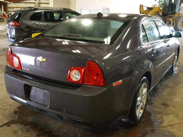1G1ZB5E05CF312588 - 2012 CHEVROLET MALIBU LS CHARCOAL photo 4