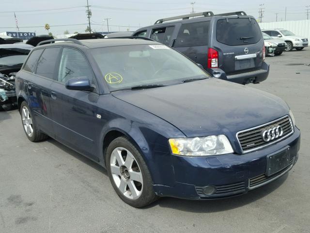 WAUVC68E04A279608 - 2004 AUDI A4 1.8T AV BLUE photo 1