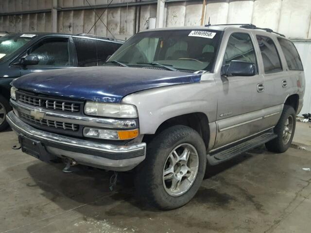 1GNEK13Z02J268678 - 2002 CHEVROLET TAHOE TAN photo 2