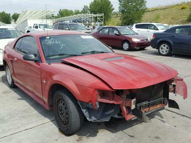 1FAFP4047YF149908 - 2000 FORD MUSTANG RED photo 1