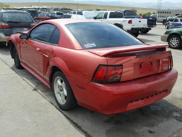 1FAFP4047YF149908 - 2000 FORD MUSTANG RED photo 3