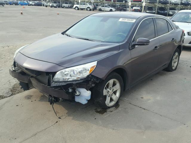 1G11C5SL2FF164204 - 2015 CHEVROLET MALIBU 1LT გრაფიტი ფოტო 2