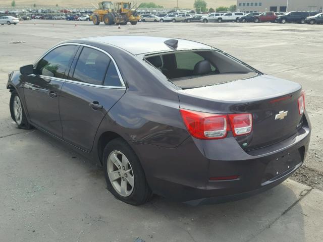 1G11C5SL2FF164204 - 2015 CHEVROLET MALIBU 1LT გრაფიტი ფოტო 3