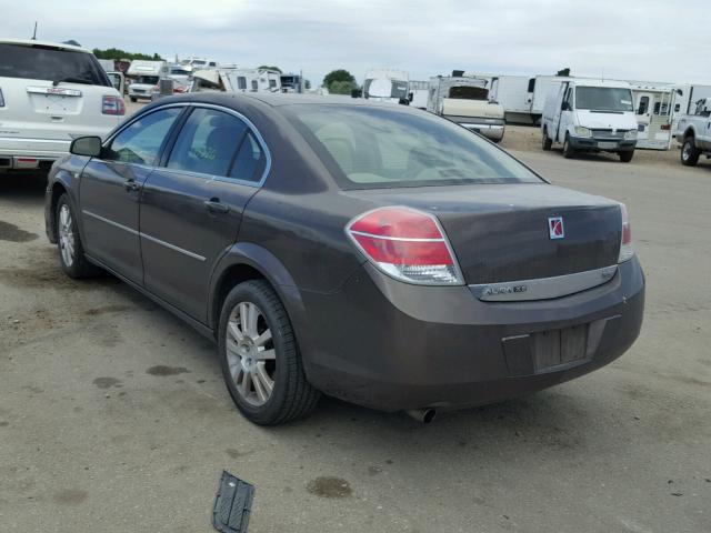 1G8ZS57N58F193121 - 2008 SATURN AURA XE GRAY photo 3