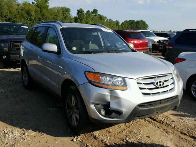 5NMSH4AG4AH386752 - 2010 HYUNDAI SANTA FE S SILVER photo 1