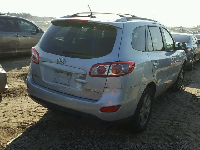 5NMSH4AG4AH386752 - 2010 HYUNDAI SANTA FE S SILVER photo 4