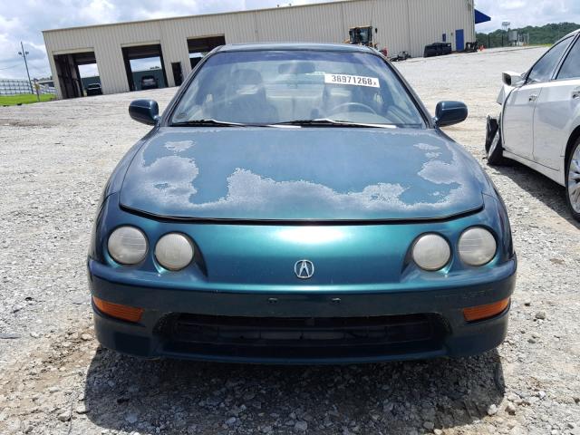 JH4DC4465YS014926 - 2000 ACURA INTEGRA GS GREEN photo 9