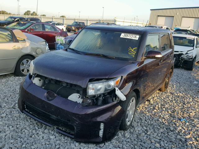 JTLZE4FE8EJ063937 - 2014 TOYOTA SCION XB Bənövşəyi foto 2
