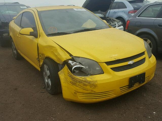 1G1AL18F887319569 - 2008 CHEVROLET COBALT YELLOW photo 1