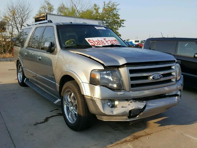 1FMFK19558LA39150 - 2008 FORD EXPEDITION GRAY photo 1