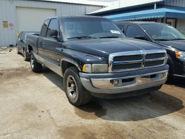 3B7HC13Z7XG247225 - 1999 DODGE RAM 1500 BLACK photo 1