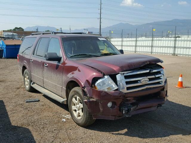 1FMJK1G56AEA13311 - 2010 FORD EXPEDITION RED photo 1