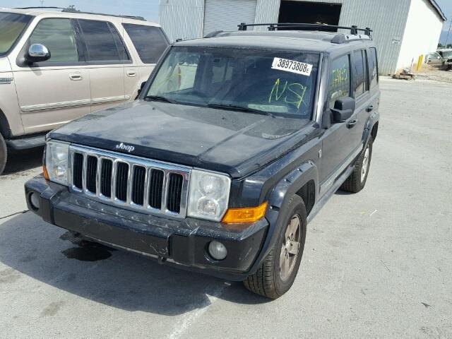1J8HG58206C123489 - 2006 JEEP COMMANDER 黑色 照片 2