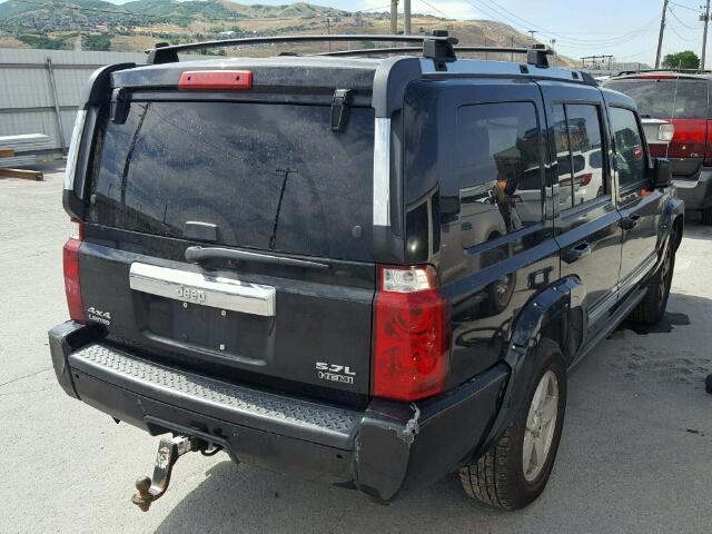 1J8HG58206C123489 - 2006 JEEP COMMANDER 黑色 照片 4