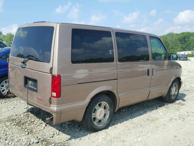 1GKEL19X65B508931 - 2005 GMC SAFARI XT TAN photo 4