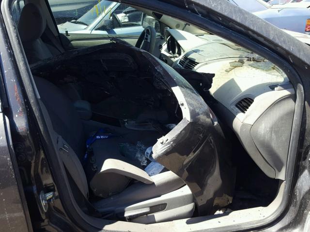 1G1ZA5EN3A4165968 - 2010 CHEVROLET MALIBU LS BLACK photo 5