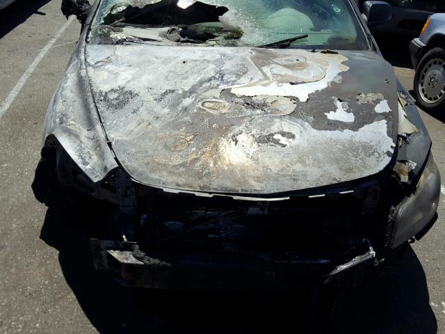 1G1ZA5EN3A4165968 - 2010 CHEVROLET MALIBU LS BLACK photo 7