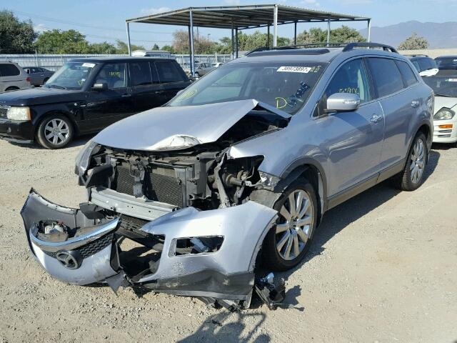 JM3TB28V380123653 - 2008 MAZDA CX-9 SILVER photo 2