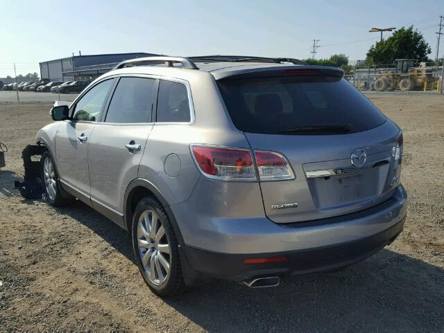 JM3TB28V380123653 - 2008 MAZDA CX-9 SILVER photo 3