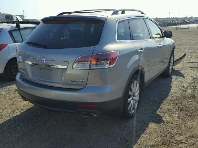 JM3TB28V380123653 - 2008 MAZDA CX-9 SILVER photo 4