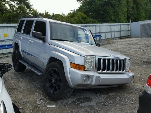 1J4RG4GT0AC113399 - 2010 JEEP COMMANDER SILVER photo 1