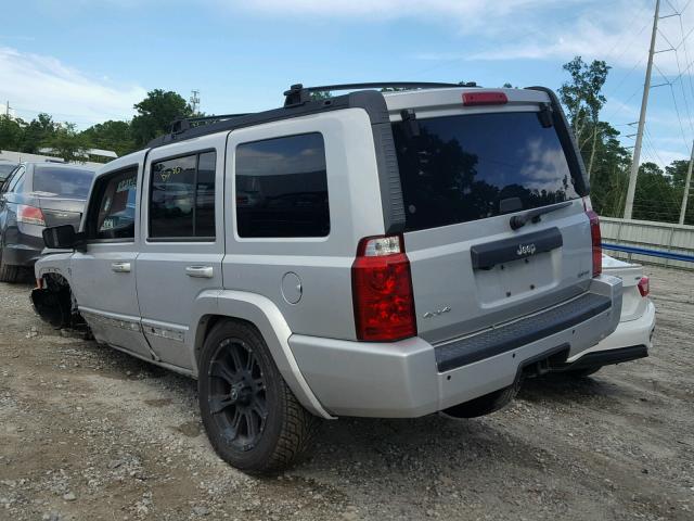 1J4RG4GT0AC113399 - 2010 JEEP COMMANDER SILVER photo 3
