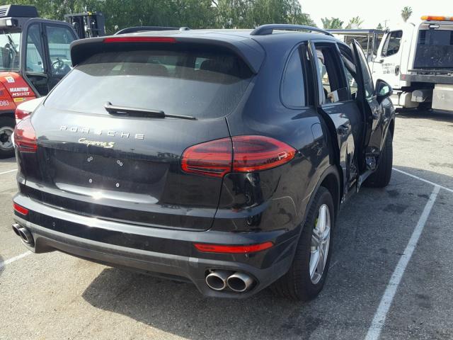 WP1AE2A22GLA60869 - 2016 PORSCHE CAYENNE SE BLACK photo 4