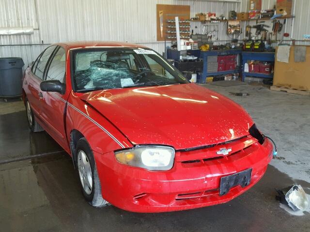 1G1JC52F157165847 - 2005 CHEVROLET CAVALIER RED photo 1