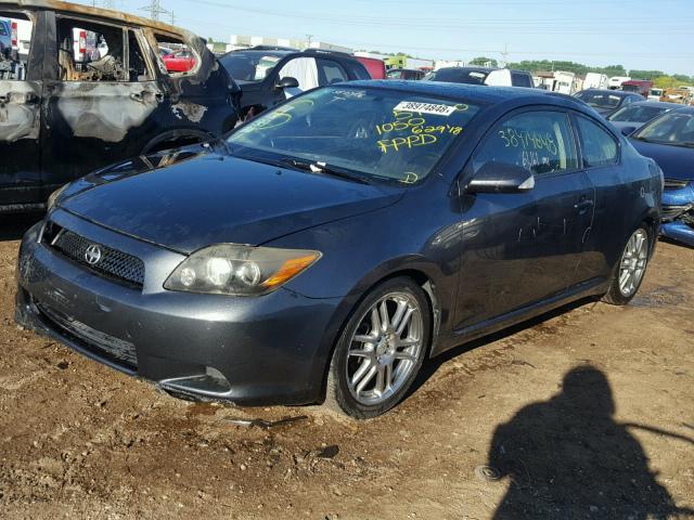 JTKDE167880258056 - 2008 TOYOTA SCION TC 灰色 照片 2