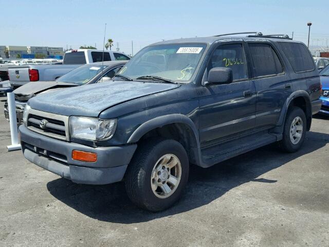 JT3GM84R7V0018873 - 1997 TOYOTA 4RUNNER GREEN photo 2