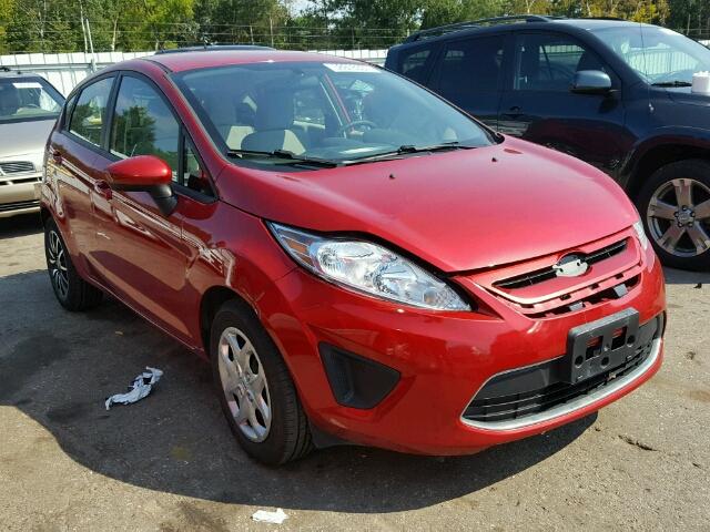 3FADP4EJ1BM167656 - 2011 FORD FIESTA SE RED photo 1