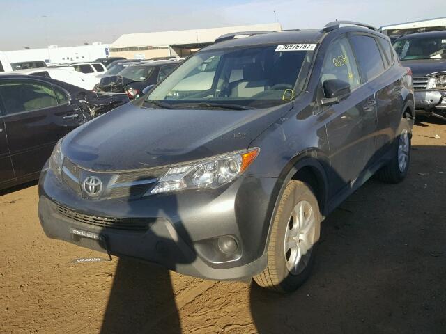 JTMBFREV6FJ045950 - 2015 TOYOTA RAV4 GRAY photo 2