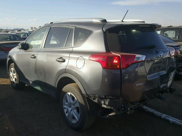 JTMBFREV6FJ045950 - 2015 TOYOTA RAV4 GRAY photo 3