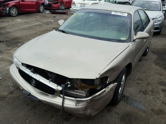 2G4WS52J911327246 - 2001 BUICK CENTURY CU GOLD photo 2