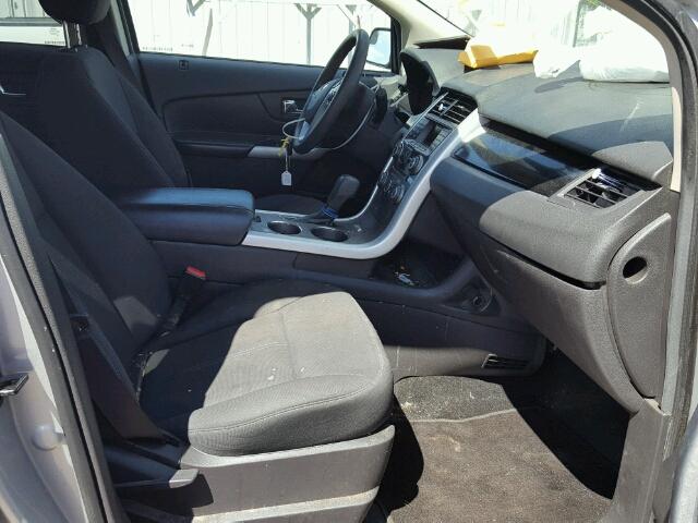 2FMDK3GC0DBB44306 - 2013 FORD EDGE SE SILVER photo 5