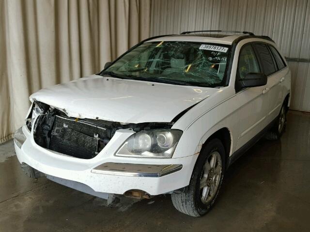 2C8GF68494R335758 - 2004 CHRYSLER PACIFICA WHITE photo 2