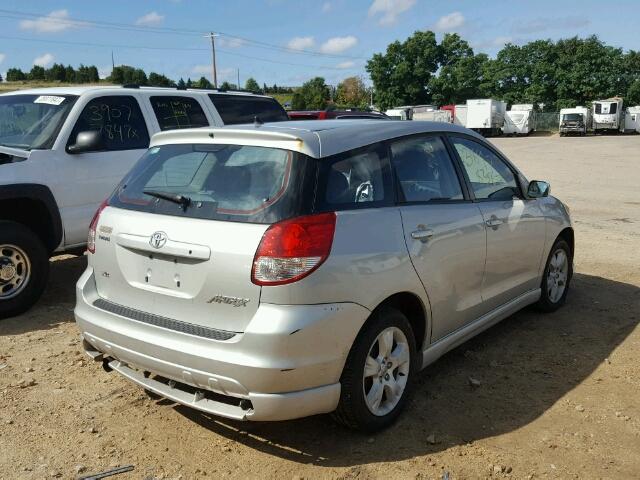 2T1KR32E33C108048 - 2003 TOYOTA COROLLA MA GRAY photo 4