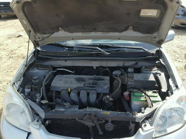 2T1KR32E33C108048 - 2003 TOYOTA COROLLA MA GRAY photo 7