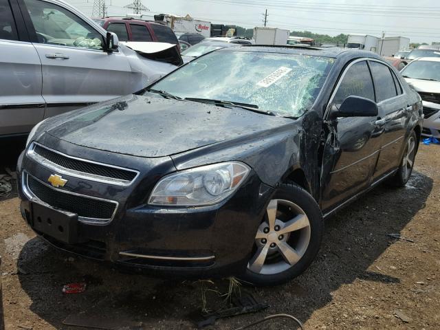 1G1ZC5E02CF288991 - 2012 CHEVROLET MALIBU 1LT შავი ფოტო 2