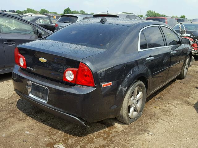 1G1ZC5E02CF288991 - 2012 CHEVROLET MALIBU 1LT შავი ფოტო 4