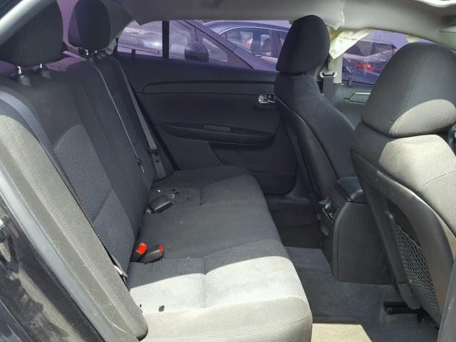 1G1ZC5E02CF288991 - 2012 CHEVROLET MALIBU 1LT შავი ფოტო 6