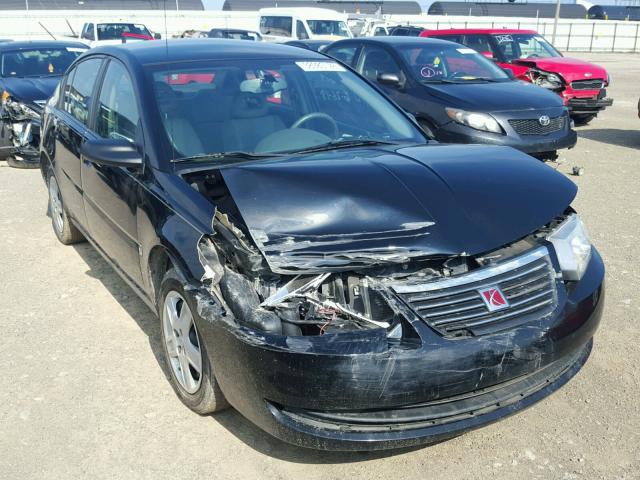 1G8AZ58F97Z102719 - 2007 SATURN ION LEVEL BLACK photo 1