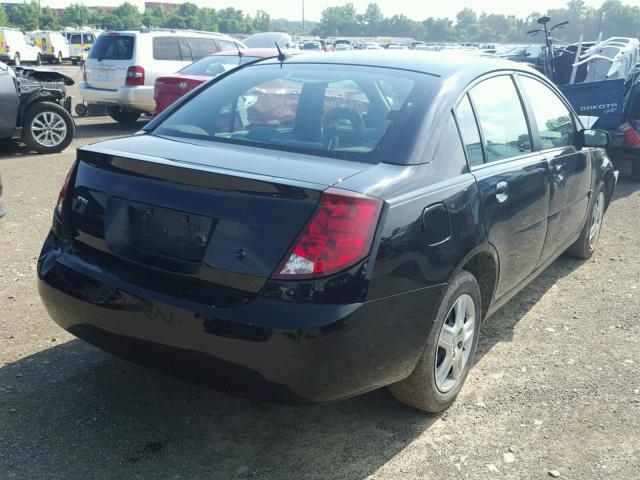 1G8AZ58F97Z102719 - 2007 SATURN ION LEVEL BLACK photo 4